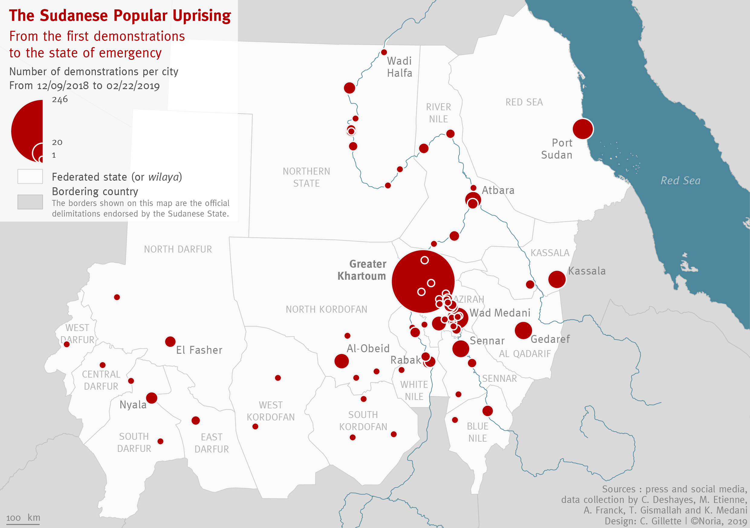 The Sudanese Popular Uprising: From the First Demonstration to the State of Emergency