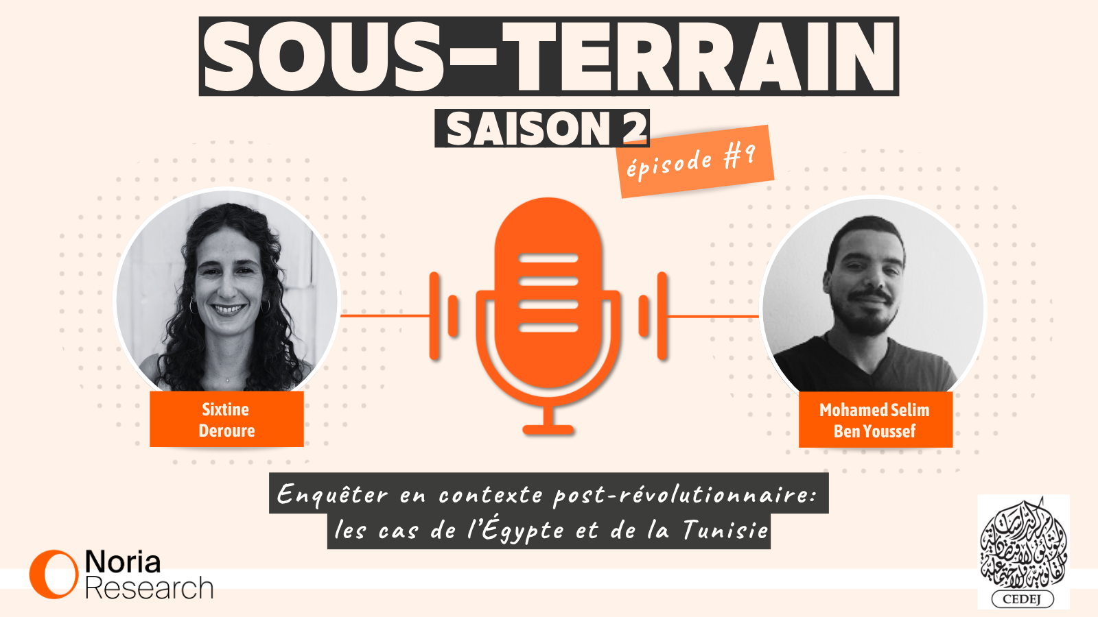 9# Enquêter en contexte post-révolutionnaire: les cas de l’Égypte et de la Tunisie